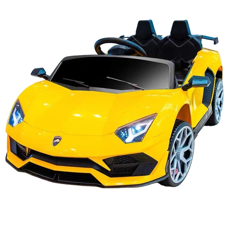 Kids Electric Lamborghini Sports Car - Rechargeable, Remote Control, Music, Lights, Multifunctional Toy - Gift for Boys & Girls