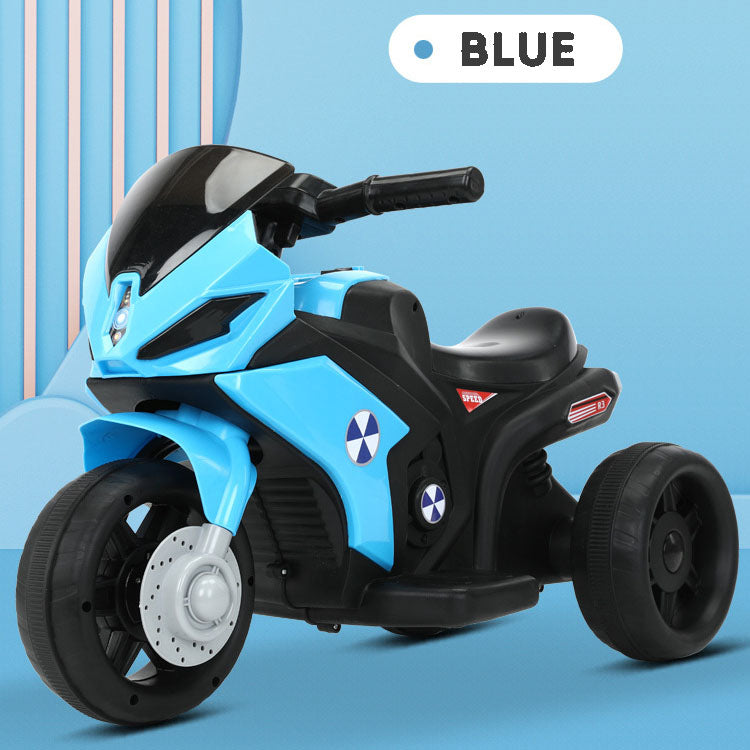 Kids 3-Wheel Scooter & Electric Ride-On Bike WIth Safety Mark Charger