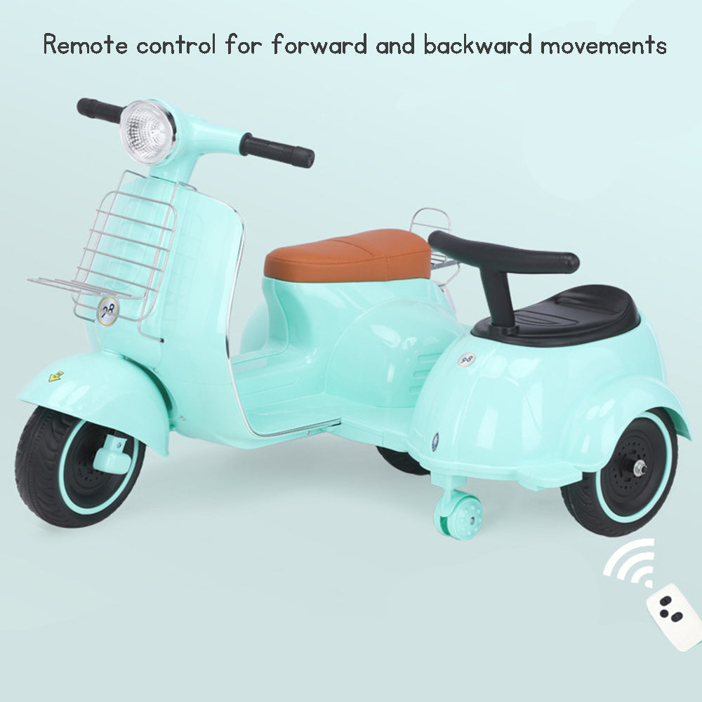 Rechargeable Electric Motorbike Tricycle for Kids – Ride-On Toy Vehicle with Safety Mark Charger