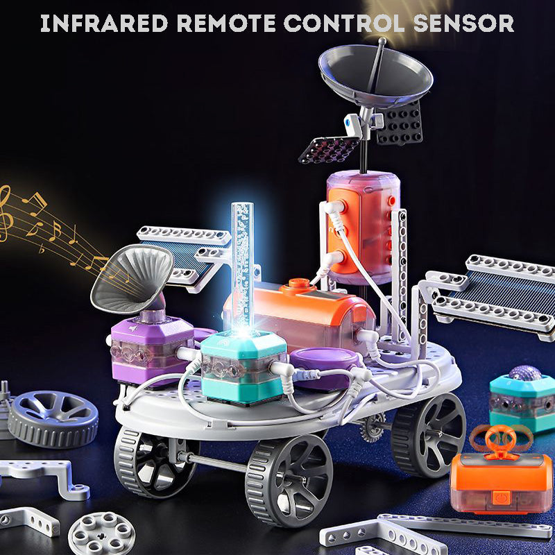 Electric Building Block Assembly Toy – DIY Circuit Physics Kit for Kids, Cognitive & STEM Learning Gift