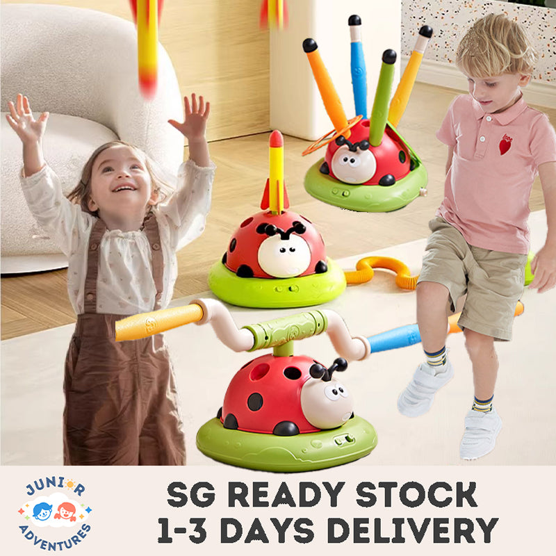 Exercise Machine for Kids Ladybug Sports Machine Sports Game Sports Toy Outdoor Toy
