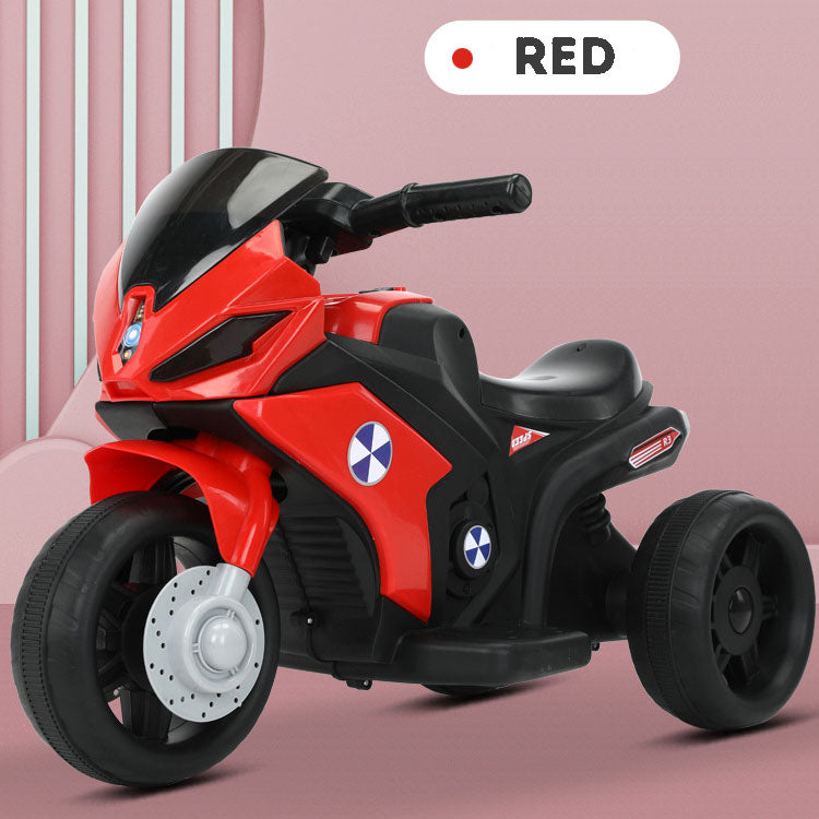 Kids 3-Wheel Scooter & Electric Ride-On Bike WIth Safety Mark Charger