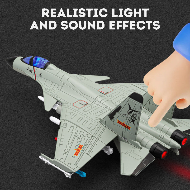 Airplane Toy Alloy Fighter J-15 Plane Model Fighter Plane Aeroplane Toy for Kids Aeroplane Model