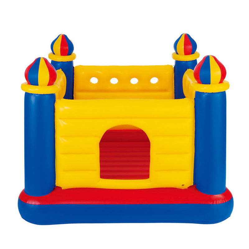 Kids Bouncy Castle Inflatable Trampoline - Indoor & Outdoor Jumping Game for Children