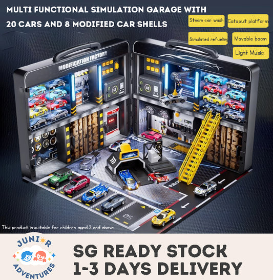 Kids Car Toy Parking Lot Toy Car Model Car Repair Toys