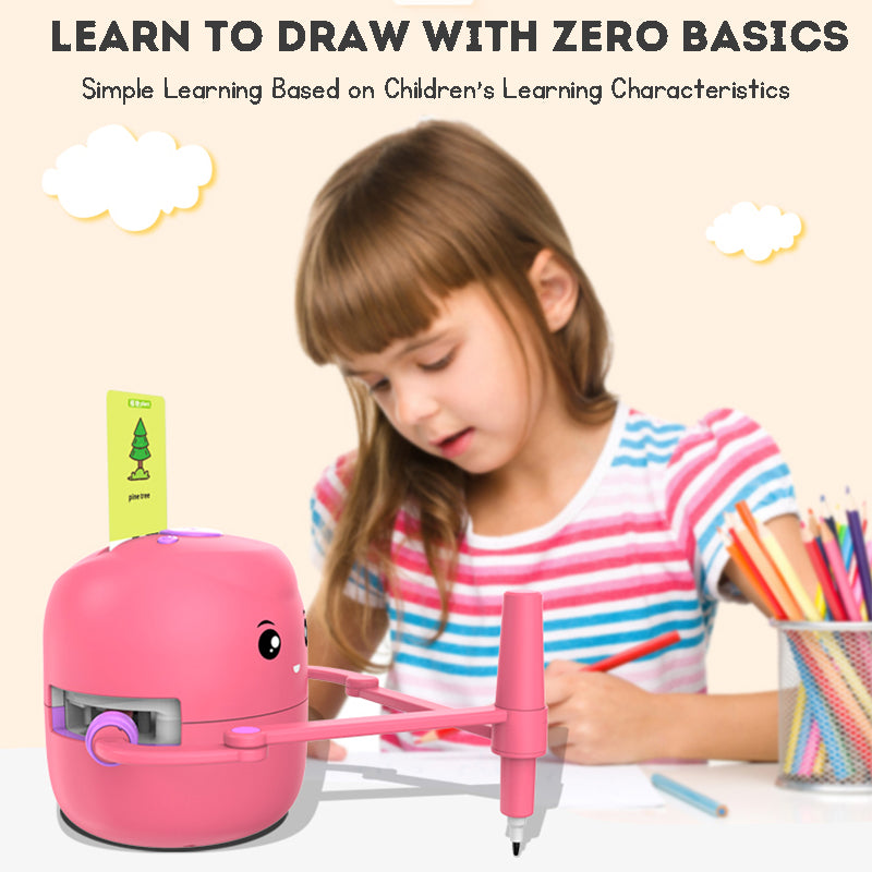 Robot Toy for Kids Painting Robot Educational Drawing Robot Smart Robot Intelligent Automatic Painting AI Robot