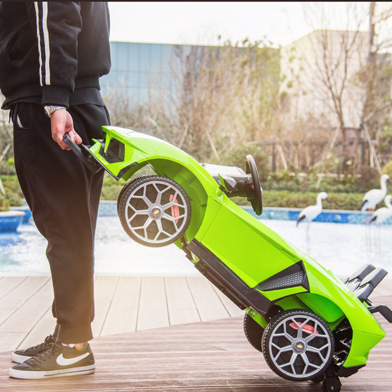 Kids Electric Lamborghini Sports Car - Rechargeable, Remote Control, Music, Lights, Multifunctional Toy - Gift for Boys & Girls