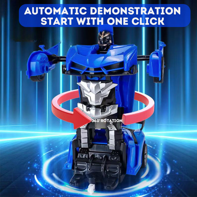 Cool Transformation remote control car with opening and closing is a great gift for children.