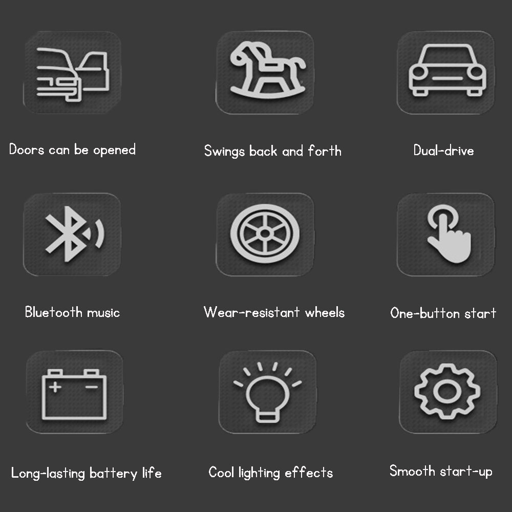 Kids Electric Lamborghini Sports Car - Rechargeable, Remote Control, Music, Lights, Multifunctional Toy - Gift for Boys & Girls