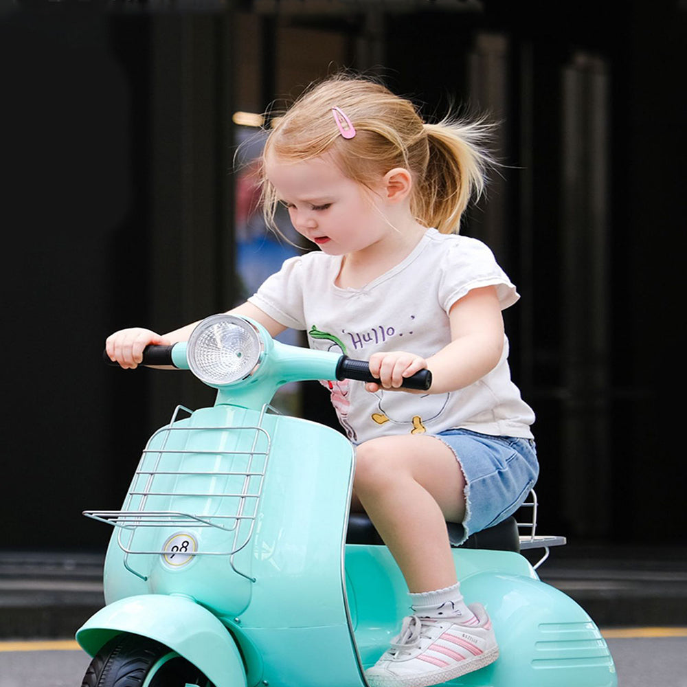 Rechargeable Electric Motorbike Tricycle for Kids – Ride-On Toy Vehicle with Safety Mark Charger