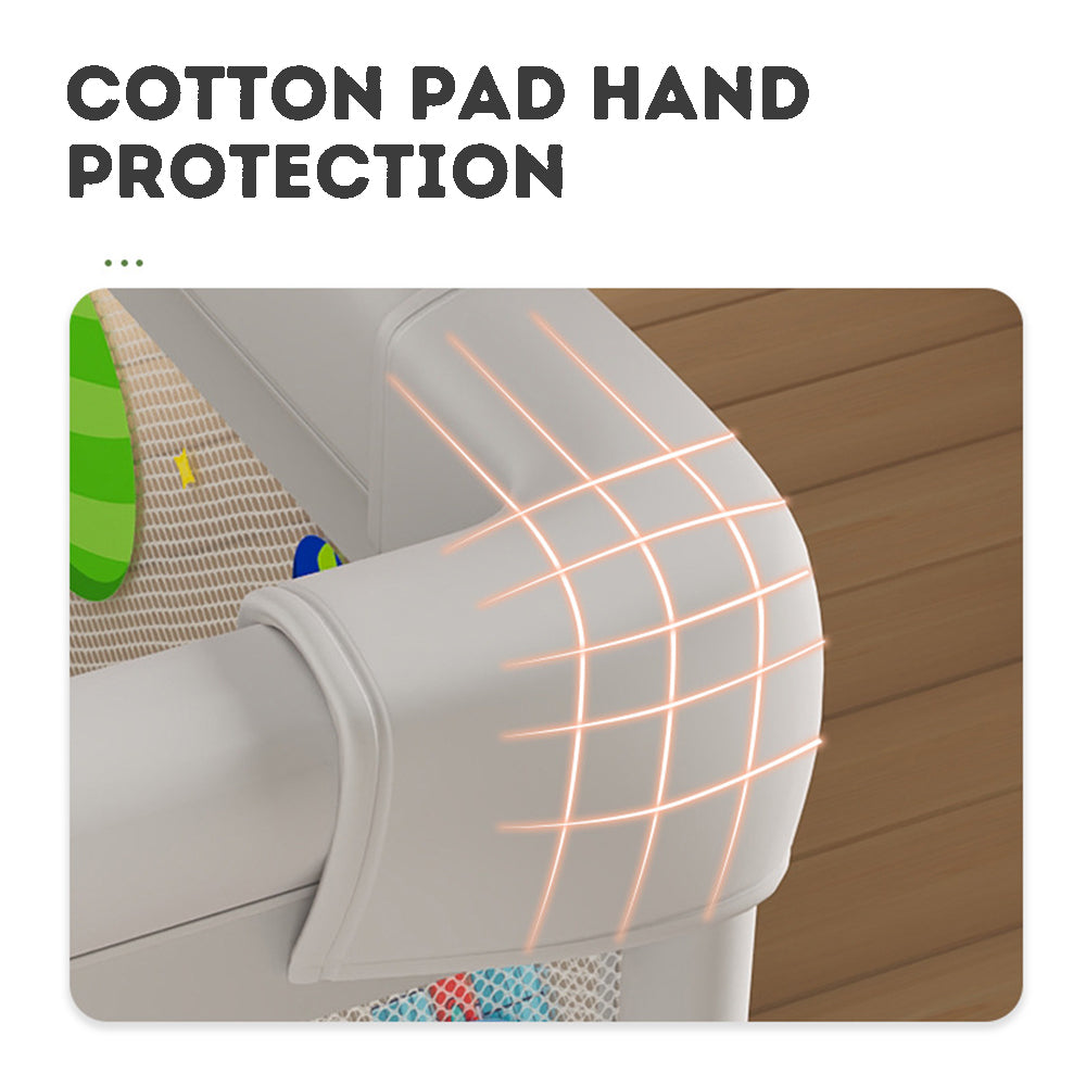 Large Baby Playpen with Cotton Pad Hand Protection