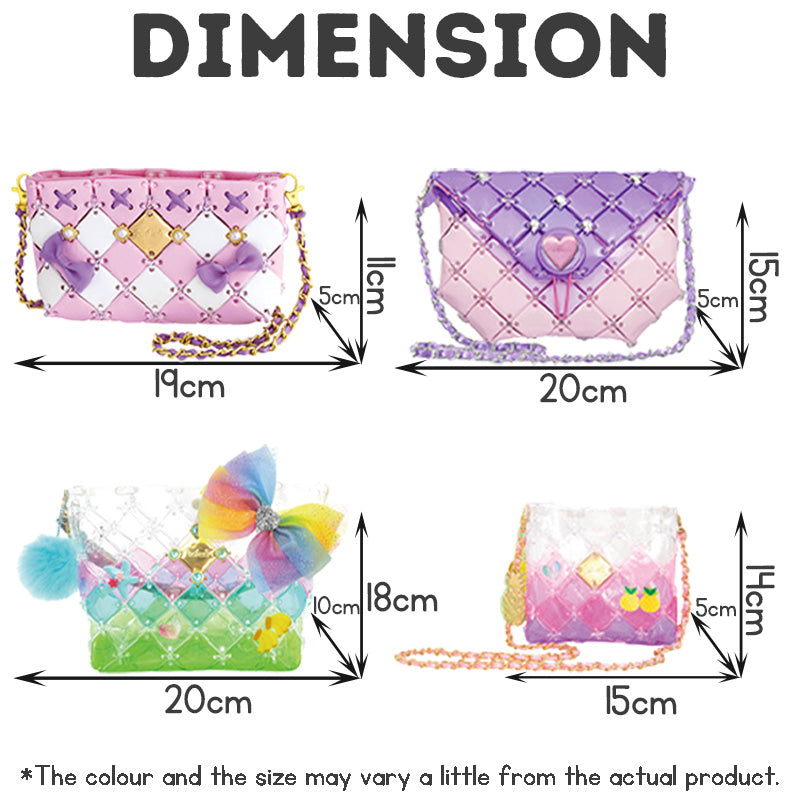 DIY Sling Bag Toy for Girls – Kids Shoulder Bag and Creative Playset