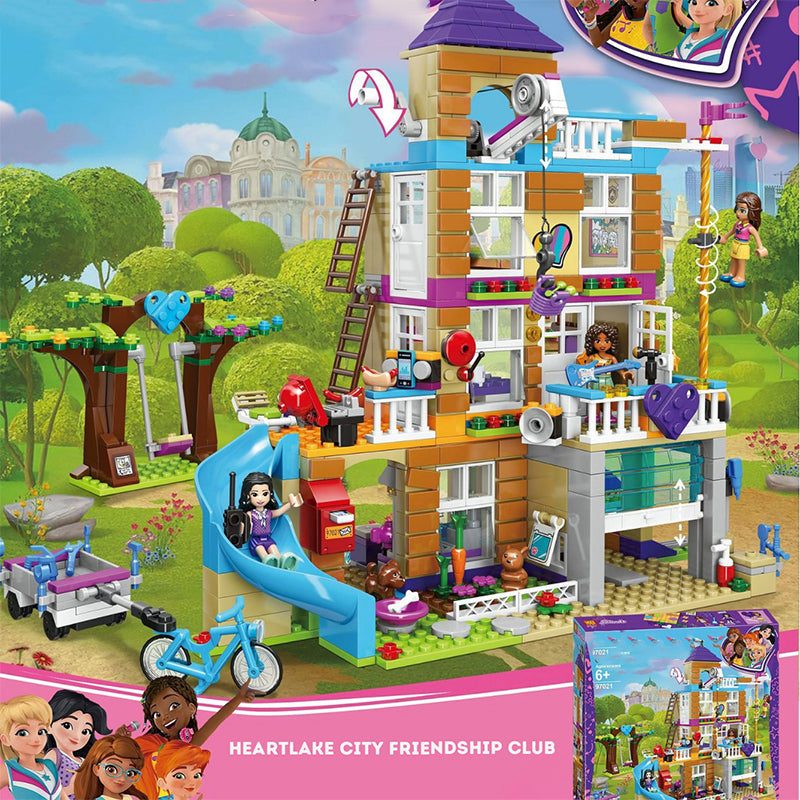 Children's Educational Building Blocks Dollhouse Assembly Toy