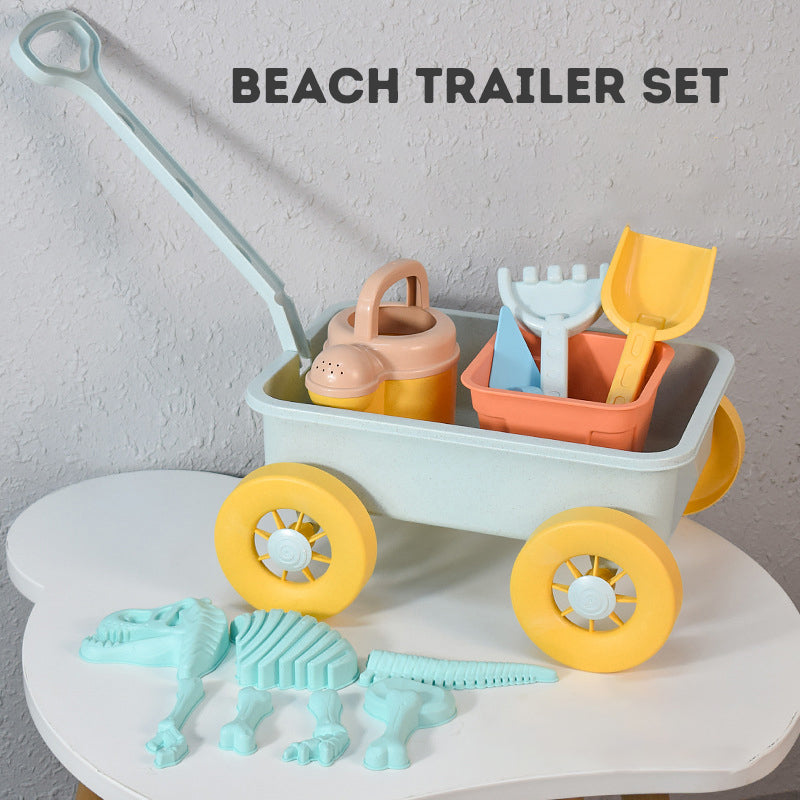Kids Beach Sand Toy Set – 15/6-Piece Animal Molds, Shovel & Rake | Outdoor Play Snow & Sand Toys for Boys & Girls