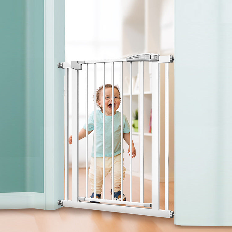Adjustable Safety Gate for Baby & Pets – Metal Stair Fence Barrier with Lock | Staircase Protection (75–300cm Width)