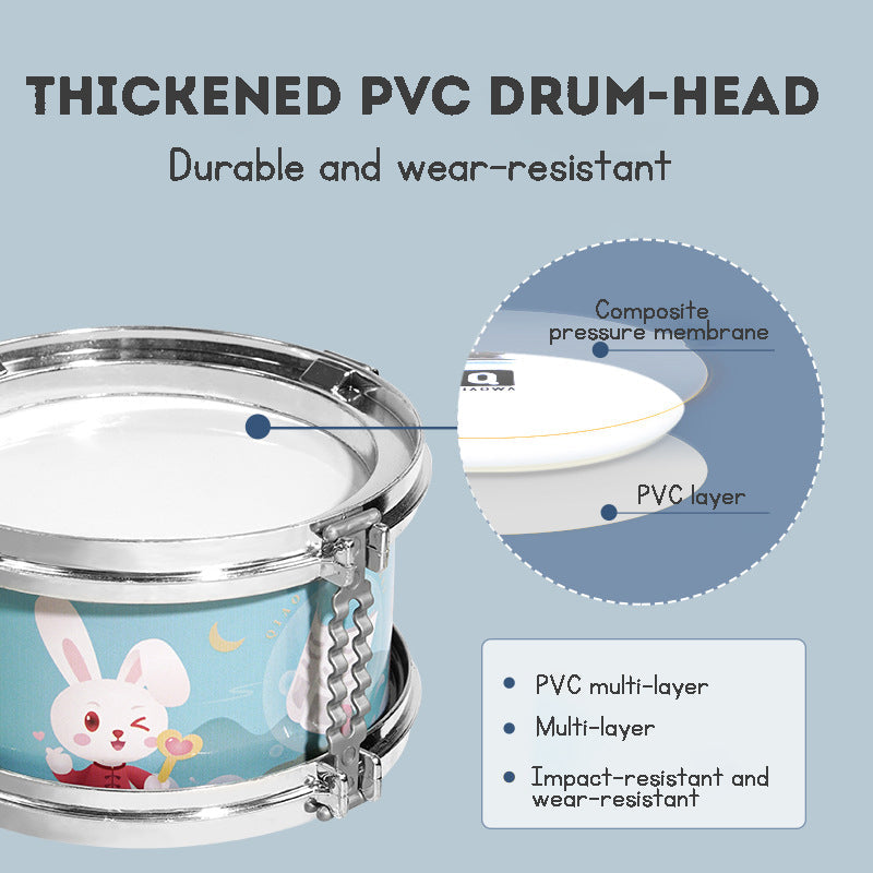 Kids' Beginner Jazz Drum Toy – Hand Percussion Instrument for Fun Home Practice