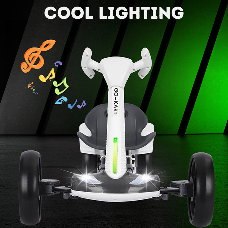 Kids Electric Go Kart Ride-On Car – Remote Control Racing Car for Children With Safety Mark Charger