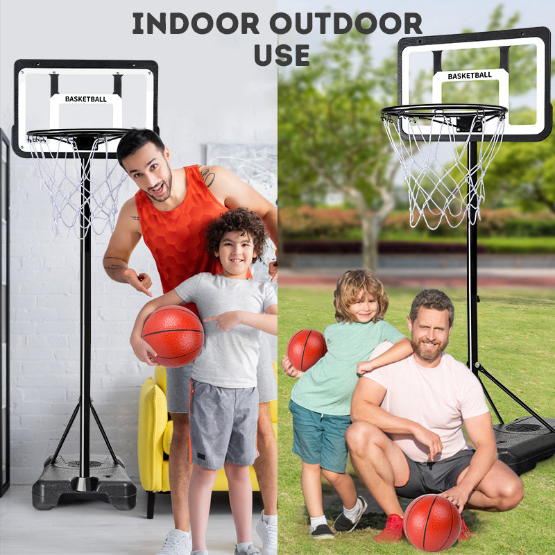 Adjustable Basketball Hoop for Kids – 130-270cm Stand, Indoor/Outdoor Basketball Toy