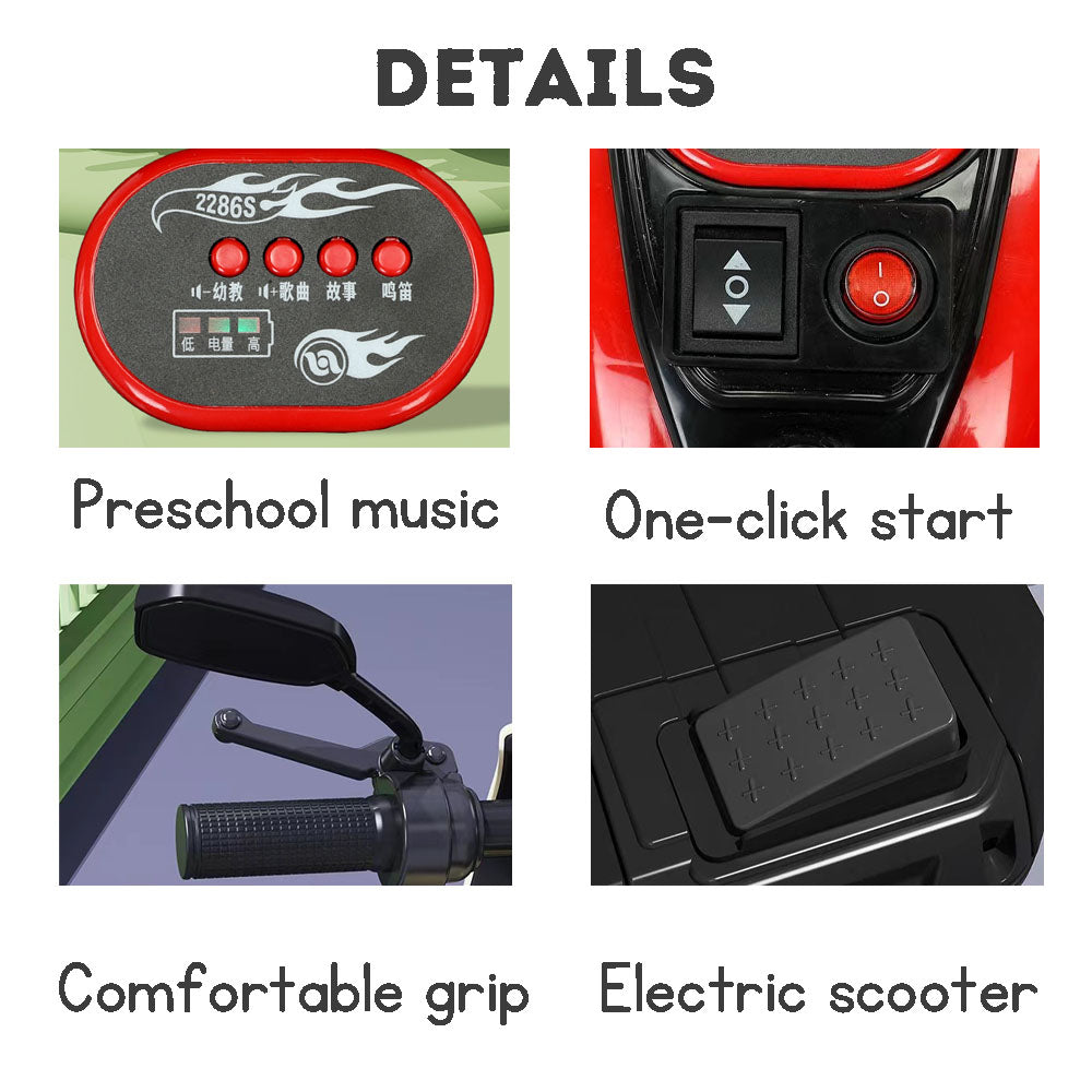 Electric 3 Wheels Motorcycle Details