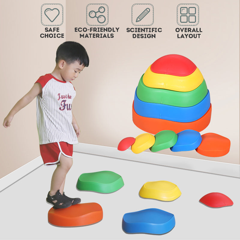 Sensory Toys for Kids Stepping Stones for Kids Balance Beam Sports Toy Coordination Training equipment