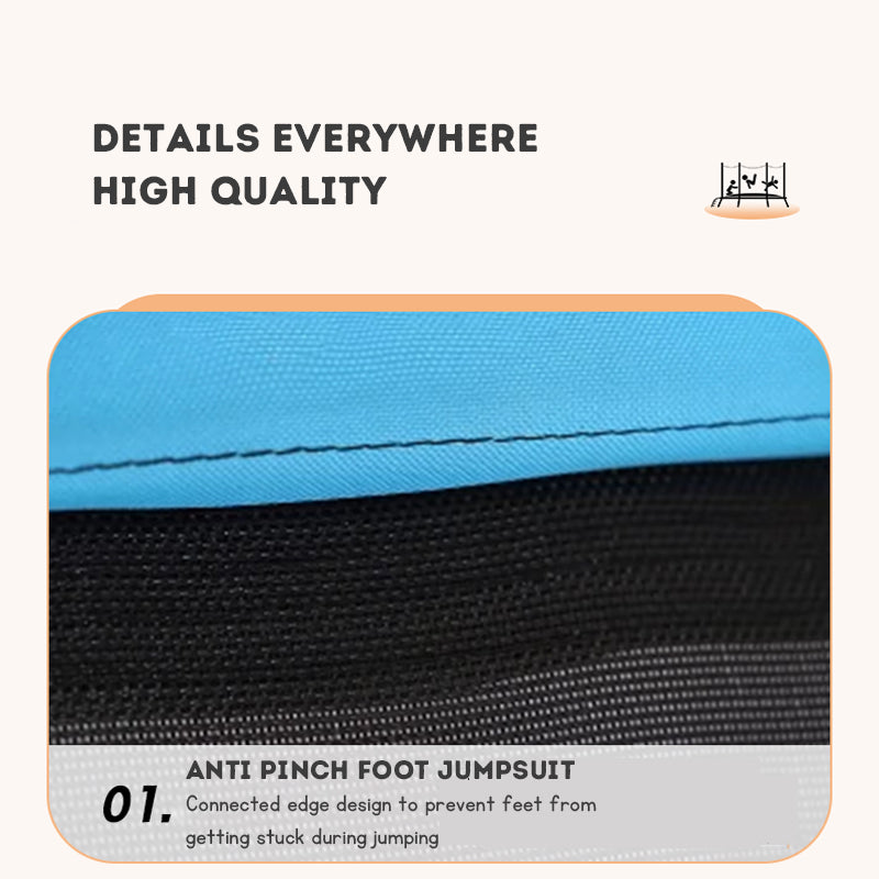 Trampoline For Kids home indoor Jumping Bed Fitness Toy Bouncing Bed