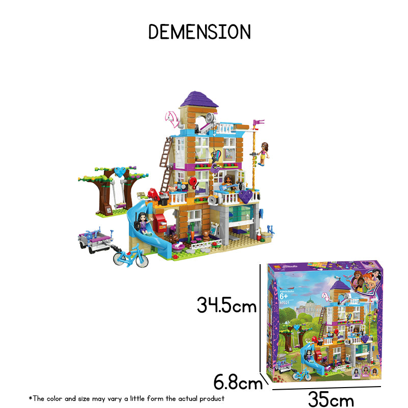 Children's Educational Building Blocks Dollhouse Assembly Toy