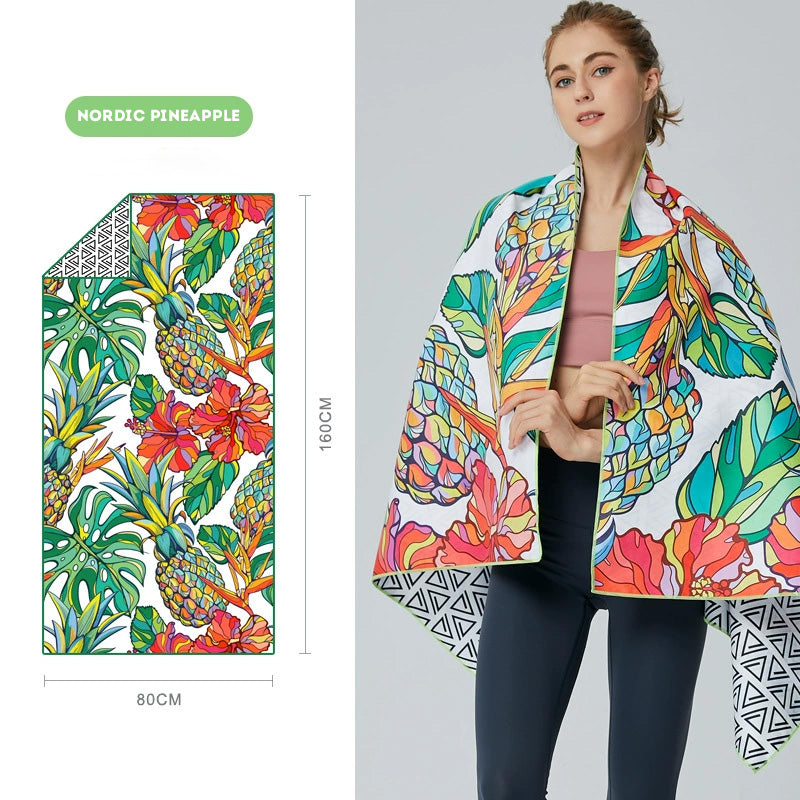 Beach towels quick drying bath towel Swimming towel Workout towel  Gym towel