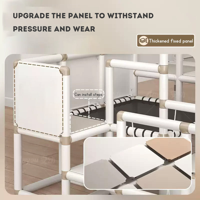 Children's Climbing Frame Home Multi-Functional Baby Slide Trampoline Fitness Exercise Equipment
