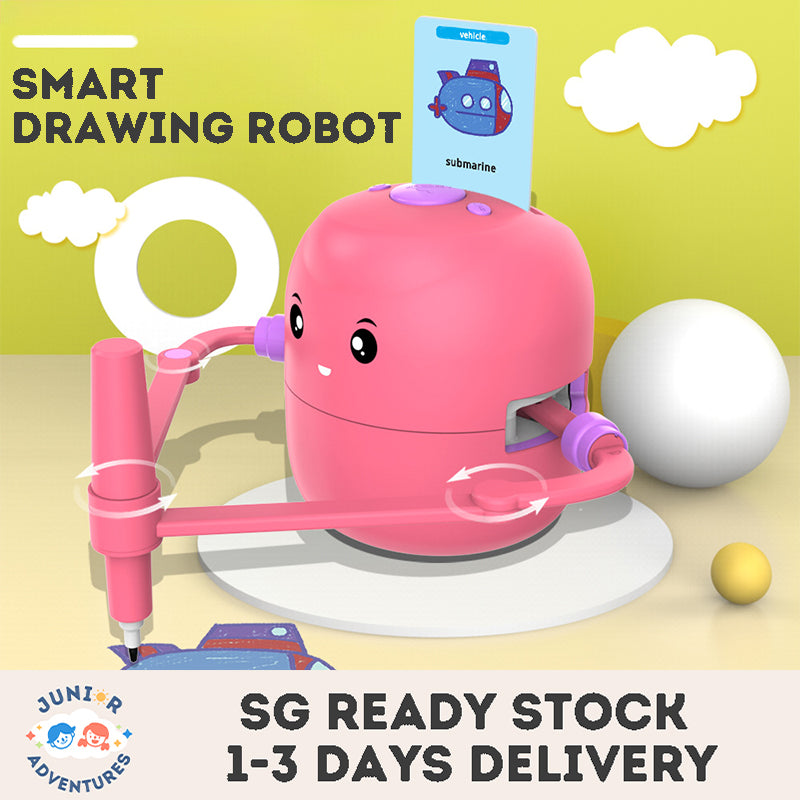 Robot Toy for Kids Painting Robot Educational Drawing Robot Smart Robot Intelligent Automatic Painting AI Robot