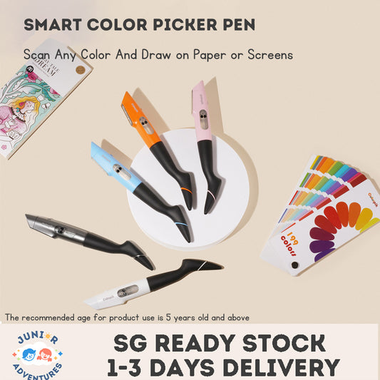 Smart Color Picker Pen Digital Display Intelligent Pen USB Pen Kids DIY Graffiti Painting