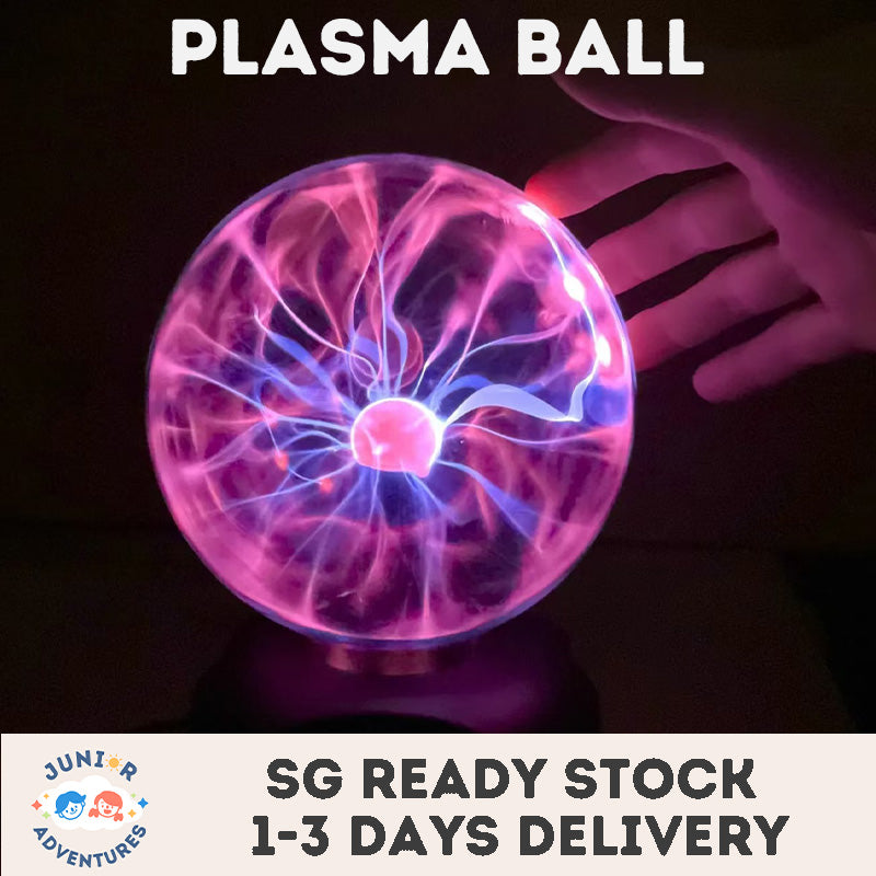 Plasma Ball Lamp – Electric Touch-Sensitive Light Globe | Decorative Night Light for Kids & Adults