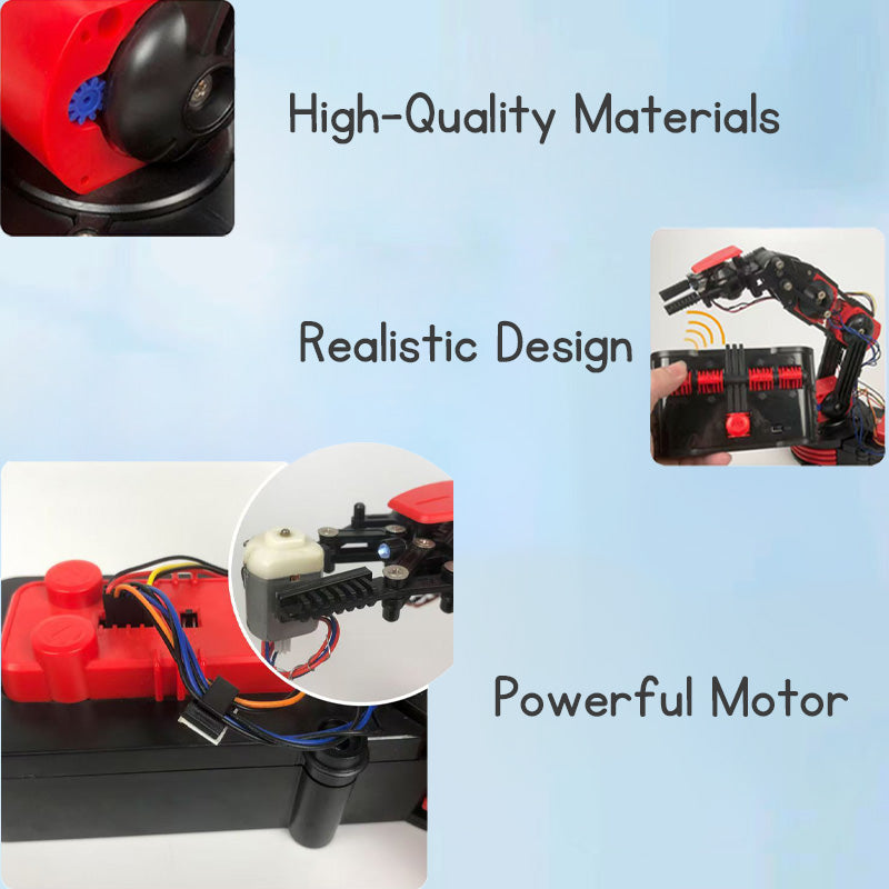 Stem Toys Robotics Kit Robot Arm Robotics for Kids Assembly Toys Educational Toys RC Toys