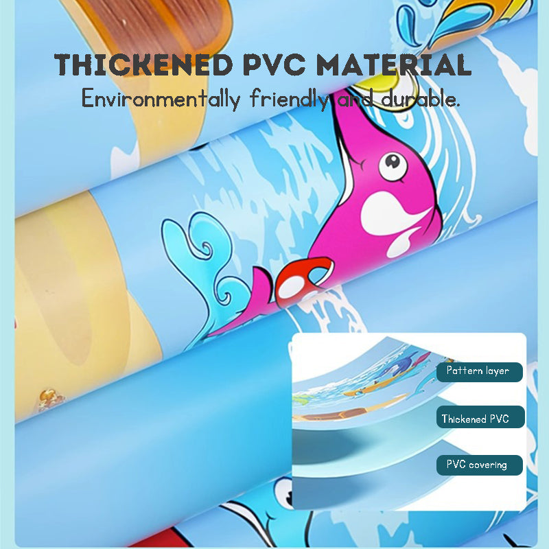 Kids Inflatable Swimming Pool – Thickened Baby Pool for Home | Play Pool & Ocean Ball Pool for Toddlers