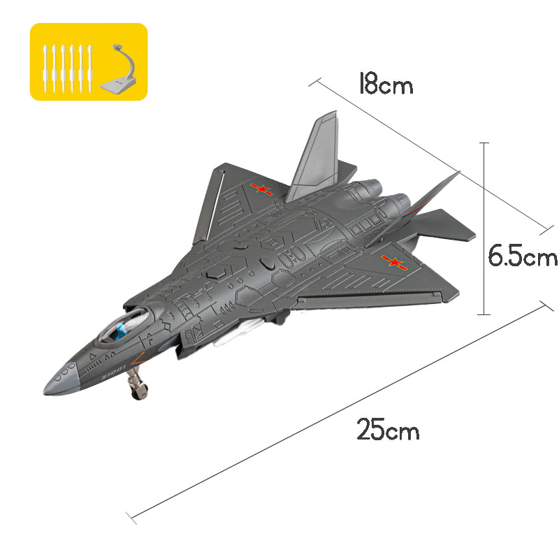 Airplane Toy Alloy Fighter J-15 Plane Model Fighter Plane Aeroplane Toy for Kids Aeroplane Model