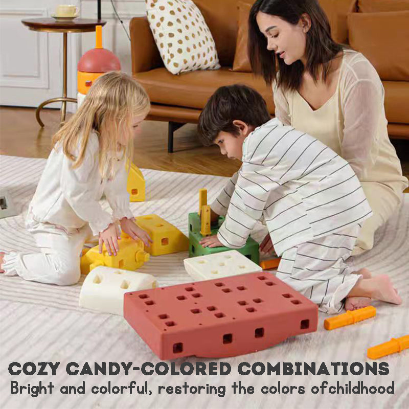 Educational Building Blocks Set – Car Assembly Toy for Boys & Girls Aged 1-6, Perfect Birthday Gift