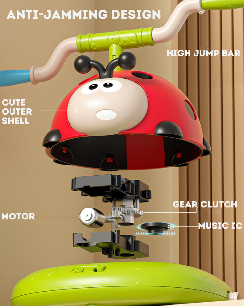 Exercise Machine for Kids Ladybug Sports Machine Sports Game Sports Toy Outdoor Toy
