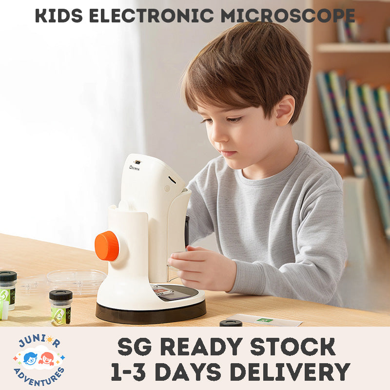 Mini Microscope for Kids – Portable Educational Science Toy with Magnifying Glass for STEM Learning