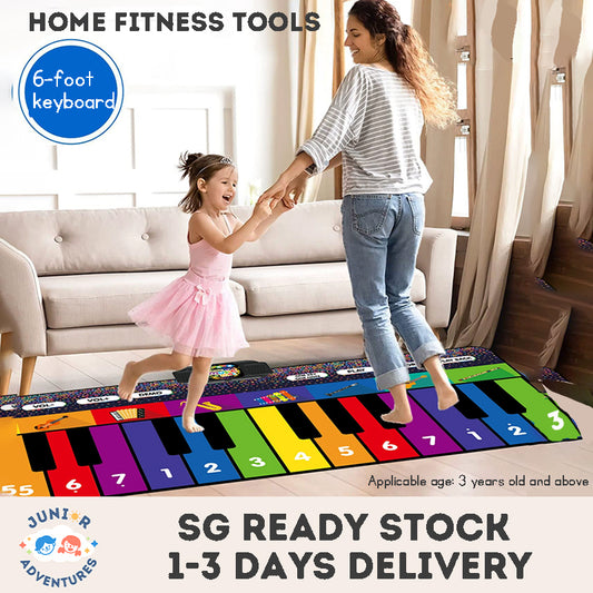 Piano Music Mat for Kids Music Carpets Piano Keyboard Mat Baby toys game