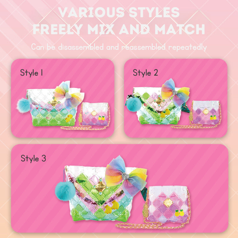 DIY Sling Bag Toy for Girls – Kids Shoulder Bag and Creative Playset