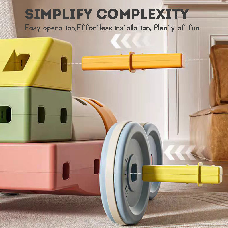 Educational Building Blocks Set – Car Assembly Toy for Boys & Girls Aged 1-6, Perfect Birthday Gift