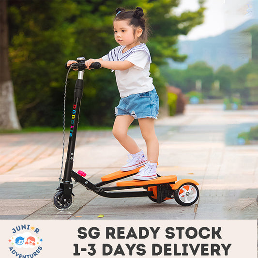 Children's Scooter Foldable ride on Portable Scooter Children's Outdoor Sports Equipment
