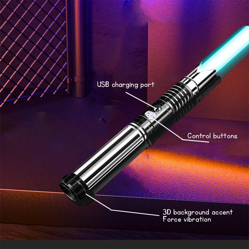 Laser Toy Children's Toy LightSaber Telescopic Induction Light Sword Toy LED Laser Sword