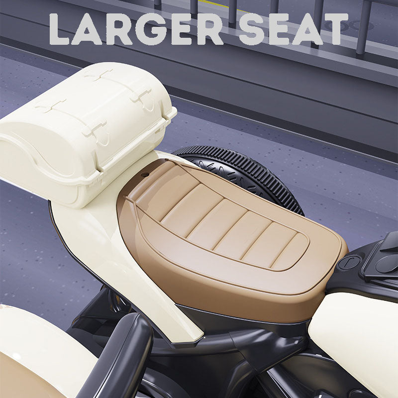 Electric 3 Wheels Motorcycle Larger Seat