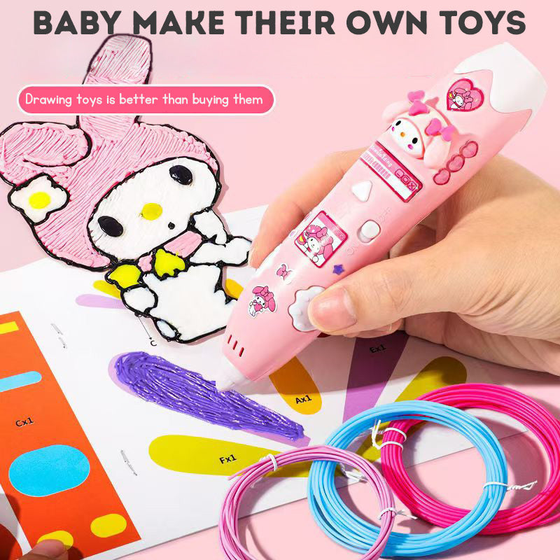 3D Pen Drawing Pen 3D Pen for Kids 3D Printing Pen DIY Pen Educational Toys
