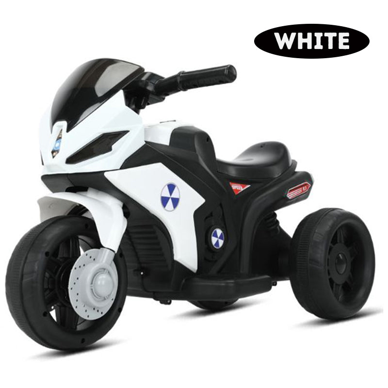 Kids 3-Wheel Scooter & Electric Ride-On Bike WIth Safety Mark Charger
