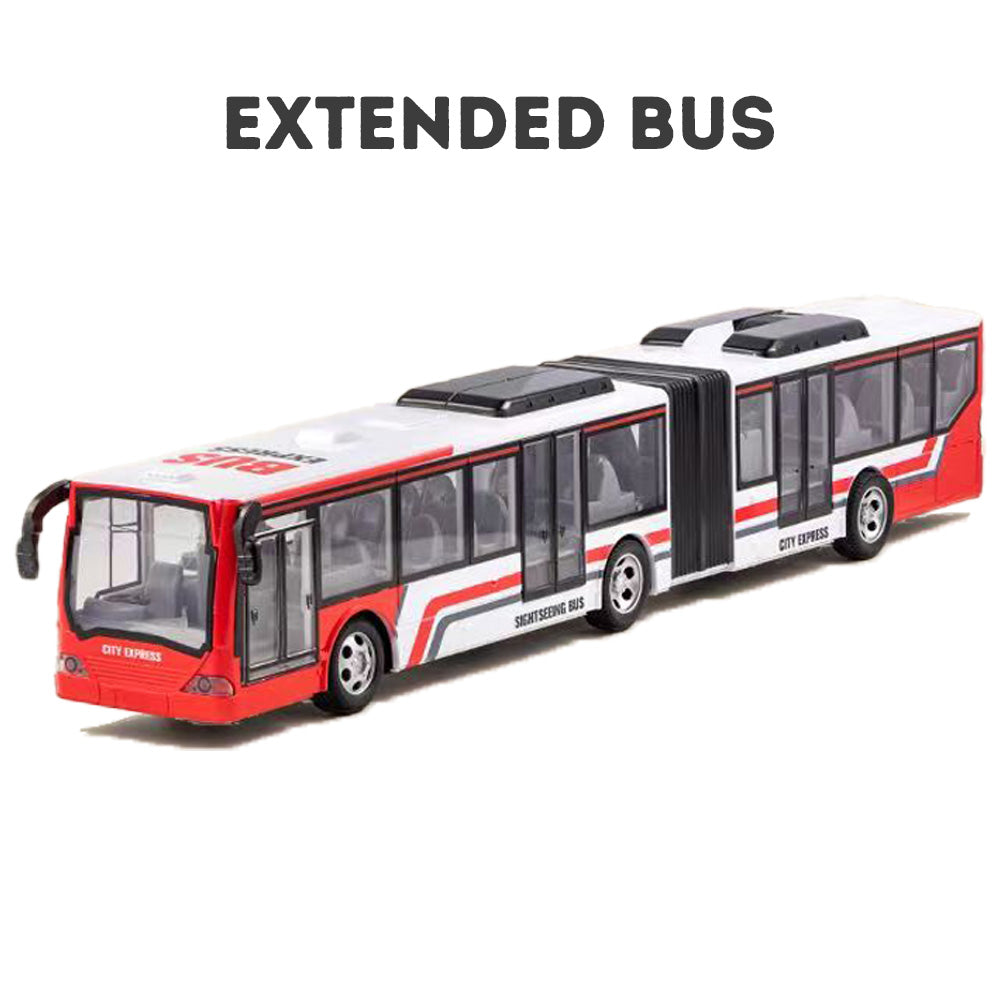 Remote Control Double Decker Bus Toy – RC Vehicle with Cool Lights | Safe, Durable Gift for Kids & Boys