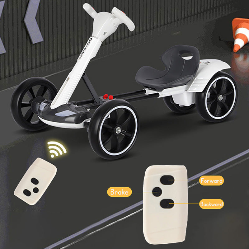 Kids Electric Go Kart Ride-On Car – Remote Control Racing Car for Children With Safety Mark Charger