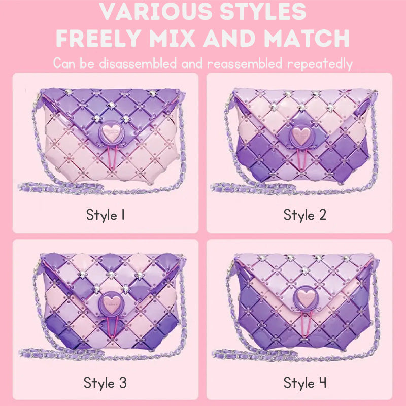 DIY Sling Bag Toy for Girls – Kids Shoulder Bag and Creative Playset