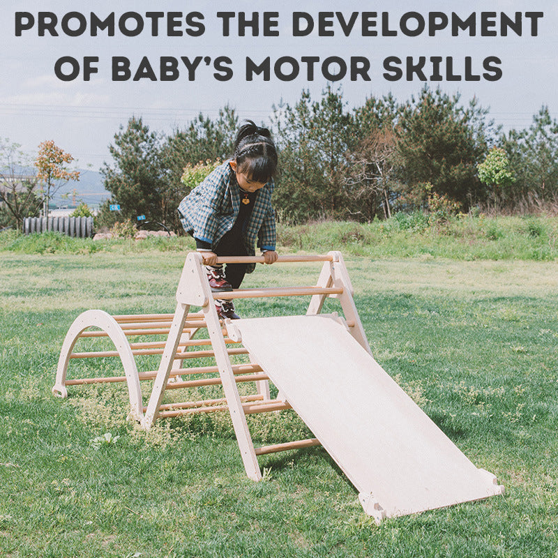 Climbing Frame Promotes the Development of Baby's Motor Skills