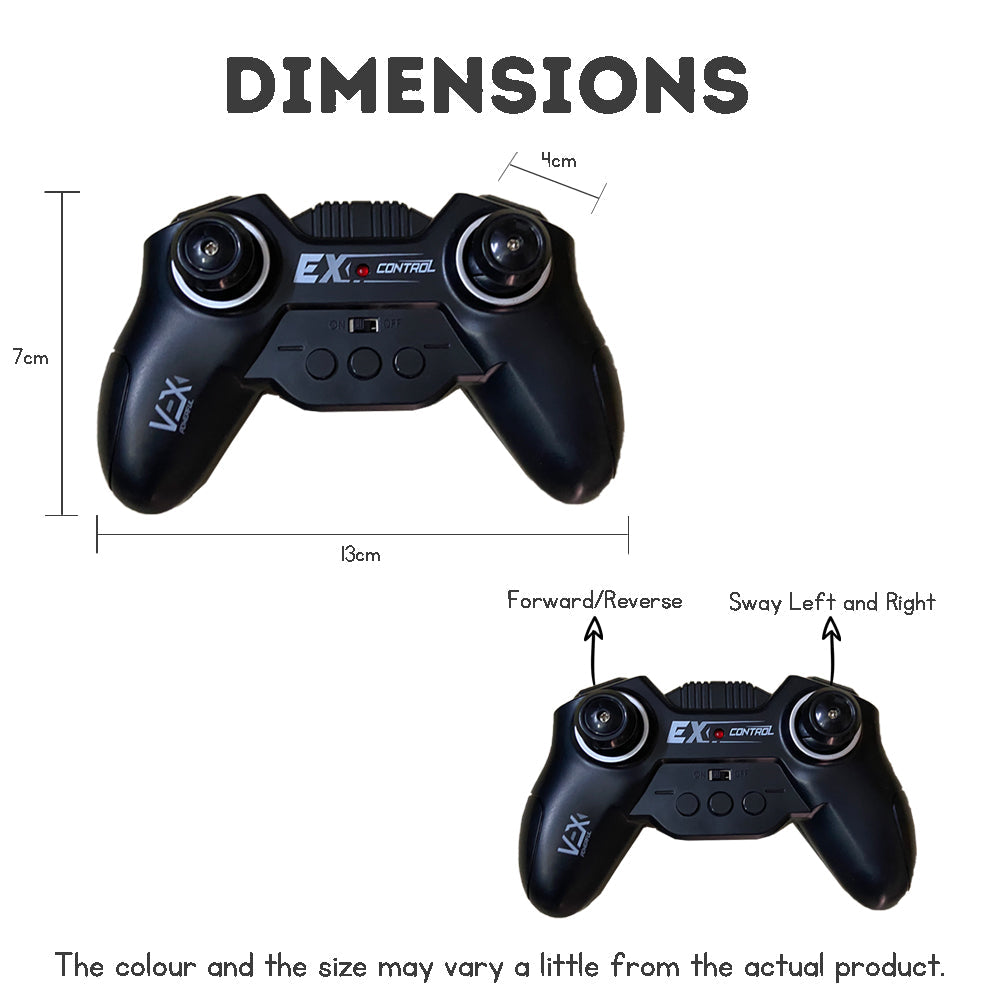 Remote Control Double Decker Bus Toy – RC Vehicle with Cool Lights | Safe, Durable Gift for Kids & Boys